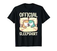 Ufficiale Sleepshirt Gecko Sarcastico Sleeping Animals Sleep Maglietta