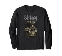 Ufficiale Slipknot Be Prepared For Hell Heavy Metal Band Maglia a Manica