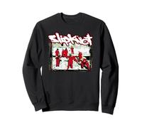 Ufficiale Slipknot Red Jumpsuits Metal Nu Heavy Band Vintage Felpa