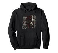 Ufficiale Slipknot The Grey Chapter Star Felpa con Cappuccio