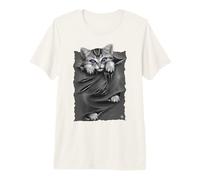Ufficiale Spiral Bright Eyes Kitten Gothic Fantasy Maglietta Premium