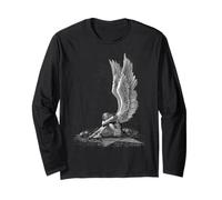 Ufficiale Spiral Enslaved Angel Gothic Fantasy Maglia a Manica