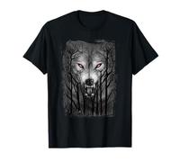Ufficiale Spiral Forest Wolf Gothic Fantasy Maglietta