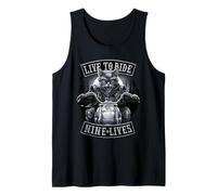 Ufficiale Spiral Nine Lives Motorcycle Rider Gothic Fantasy Canotta