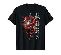 Ufficiale Spiral Oriental Dragon Gothic Fantasy Maglietta