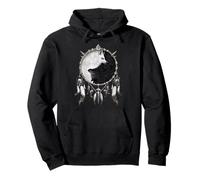 Ufficiale Spiral Wolf Chi Yin Yang Gothic Fantasy Felpa con Cappuccio