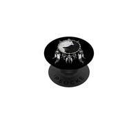 Ufficiale Spiral Wolf Chi Yin Yang Gothic Fantasy PopSockets PopGrip Adesivo