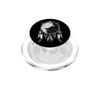 Ufficiale Spiral Wolf Chi Yin Yang Gothic Fantasy PopSockets PopGrip per MagSafe