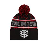 Ufficiale Stade Toulousain Francese Rugby Sei Nazioni Nero Rosso Pompon Berretto