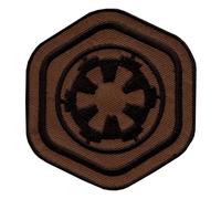Ufficiale Star Wars Rogue Uno Scarif Galattico Impero Crest Lucasfilm Ferro Su