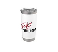 Ufficiale Teddy Pendergrass Signature Black on Red Legend Bicchiere termico in acciaio inox doppia parete