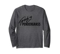 Ufficiale Teddy Pendergrass Signature Legendary R&B Black Maglia a Manica