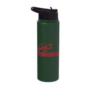 Ufficiale Teddy Pendergrass Signature Legendary R&B Red Stainless Steel Insulated Water Bottle