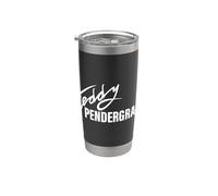Ufficiale Teddy Pendergrass Signature Legendary R&B White Bicchiere termico in acciaio inox doppia parete
