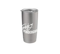 Ufficiale Teddy Pendergrass Signature Legendary R&B White Bicchiere termico in acciaio inox doppia parete