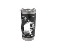 Ufficiale Teddy Pendergrass Steaming Logo R&B Legend Bicchiere termico in acciaio inox doppia parete