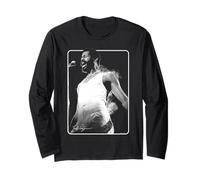 Ufficiale Teddy Pendergrass Steaming Logo R&B Legend Maglia a Manica