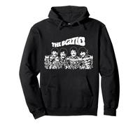 Ufficiale The Beatles Cartoon Shot Felpa con Cappuccio