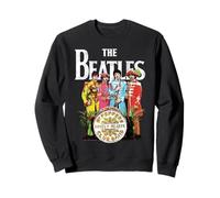 Ufficiale The Beatles Sgt Pepper Music Band Artwork Felpa