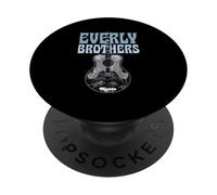 Ufficiale The Everly Brothers Guitar Roots Collage Art PopSockets PopGrip Adesivo