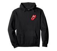 Ufficiale The Rolling Stones Iconic Tongue No Filter Felpa con Cappuccio