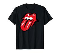 Ufficiale The Rolling Stones Iconic Tongue No Filter Maglietta, Uomo, Nero, M