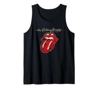 Ufficiale The Rolling Stones Logo Vintage Rock Musica Band Canotta