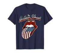 Ufficiale The Rolling Stones Tour America Navy Blue Maglietta