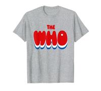 Ufficiale The Who Vintage Grigio Erica Maglietta