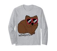 Ufficiale The Wombats Band Indie Pop Drawing Maglia a Manica