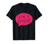 Ufficiale The Wombats I Am A Wombat Indie Rock Band Maglietta