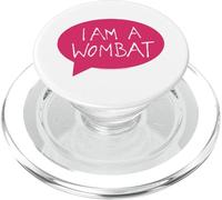 Ufficiale The Wombats I Am A Wombat Indie Rock band PopSockets PopGrip per MagSafe