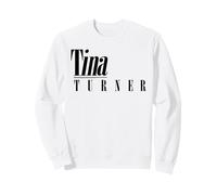 Ufficiale Tina Turner Black Logo Artwork Felpa