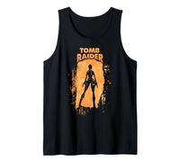 Ufficiale Tomb Raider Lara Croft Adventure Begins Vintage Canotta
