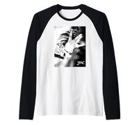 Ufficiale Tupac 2Pac Westside Hip Hop Rap Maglia con Maniche Raglan