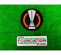 UFFICIALE UEFA EUROPA LEAGUE 2021/22 + TOPPE FONDAZIONE UEFA PER BAMBINI