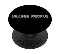Ufficiale Village People Logo Classic Artwork PopSockets PopGrip Adesivo