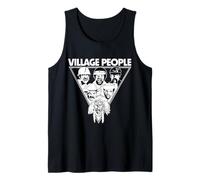 Ufficiale Village People Logo Triangle Artwork Canotta