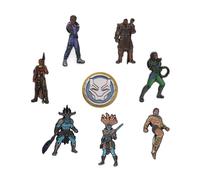 Ufficiale Wakanda Forever Autorizzato Marvel Nero Pantera Smalto Lapel 8 Pin Set
