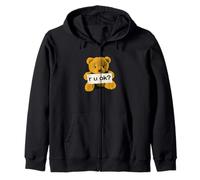 Ufficiale Yungblud Teddy r u Ok? Nero Felpa con Cappuccio