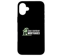 Ufficiali di prestito di proprietà dei prestatori di mutui divertenti facilmente eccitati Custodia per iPhone 16 Plus