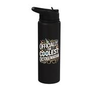 Ufficialmente il più cool ottantenne ottantenne compleanno Stainless Steel Insulated Water Bottle