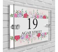 Ufficio Casa Insegna/Placca A3 Misura (420mm x 297mm) Numero Strada Nome -