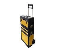 Ufficio Cassetta portautensili for esterni, scatola portaoggetti combinata a tre strati con cassetti e carrello Valigetta portaoggetti