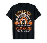 Ufficio Impiegato Divertente Halloween Scuola segretaria Costume Maglietta