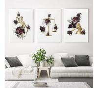 Ufficio Legale Di Arte Della Parete Della Tela Di Canapa Pittura Scuola Di Laurea Poster Stampa Regalo Avvocato Giustizia Martelletto Avvocato Nordico Immagine Decorazioni Per La Casa 12"X16"X3Pcs