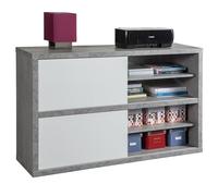 UFFICIO LINEA PRATICO KIT LIBRERIA 35,5X140X86,5H ANTE SCORREVOLI
