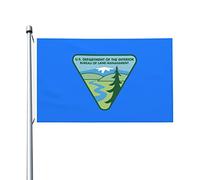 Ufficio Per La Gestione Del Territorio Degli Stati Uniti Garden Flag Bandiere Da Giardino Con 2 Occhielli Bandiera Da Cortile Decorazione Per Fattoria Patio Interni 90X152Cm