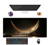 UfgDGS Game Dune Awakening - Tappetino per mouse XXL impermeabile (90 cm x 40 cm x 3 mm), base antiscivolo in gomma (2)