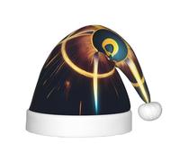 UFhgjjb Sparks Flying Print Cappello di Natale per bambini - Copricapo per Natale Capodanno Bomboniere - Berretto caldo unisex